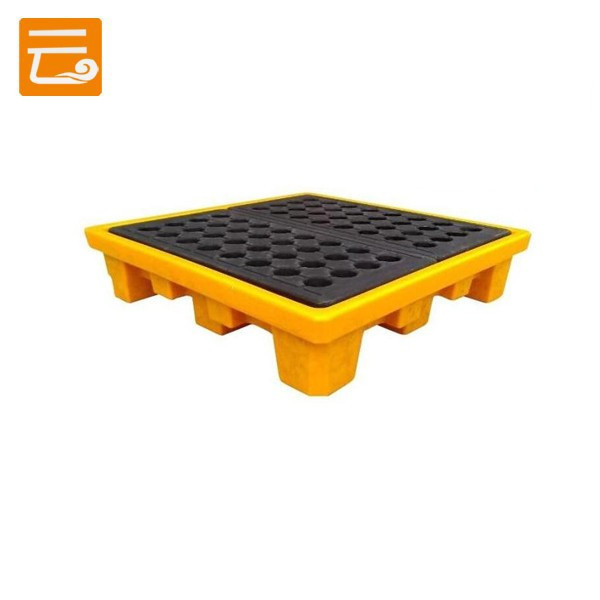 4 trống HDPE Tràn Containment Pallet