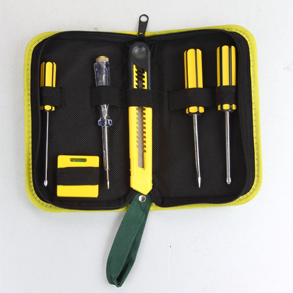 Rapid Delivery for Kunshan Pcb Humidity Proof Box - Household 9 pcs Multi-functional Repair Household Hand Tool Kit – Yunboshi